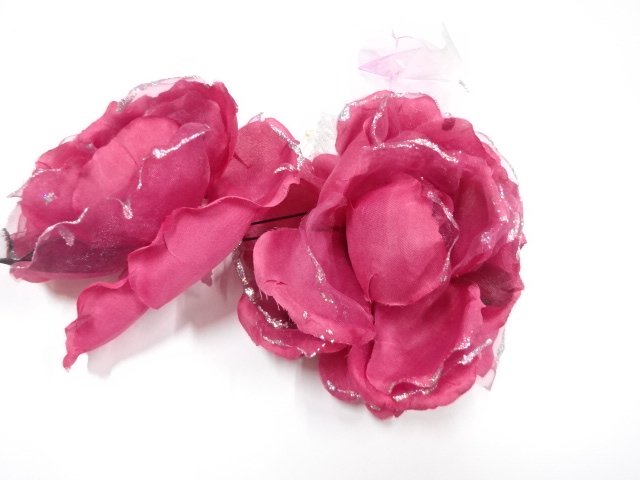 JAPANESE KIMONO / ANTIQUE HAIR ACCESSORY SET